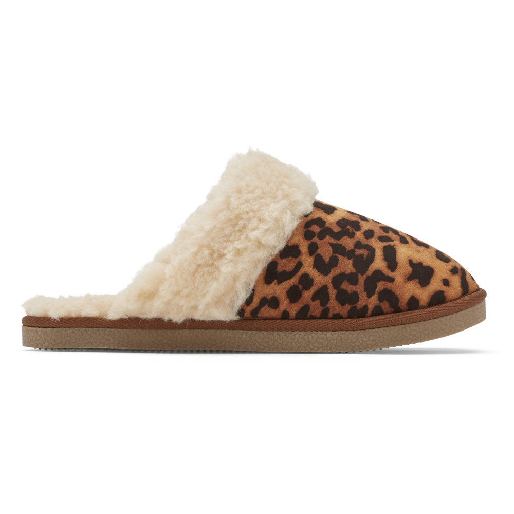 Rockport Tøfler Dame Leopard - Trutech Veda Slide - ZHSI62304